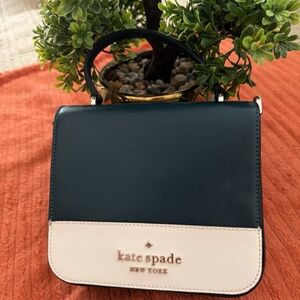 kate spade Black and Cream Mini Bag.